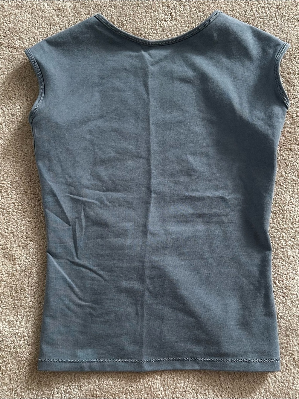 TNA Classic Women's Sleeveless Crewneck Top - Slate Blue